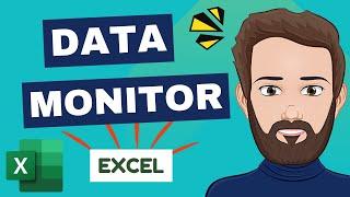 Monitor Data in Excel without VBA/Macros