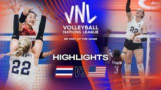  THA vs.  USA - Highlights Week 2 | Women's VNL 2023