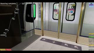 Tseung Kwan O line from Po Lam to LOHAS Park