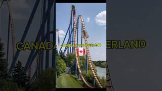 Top Rides in CANADA'S WONDERLAND#shorts #amusementpark #canada