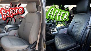 The BEST Leather Seat Covers For Your Ford F150!