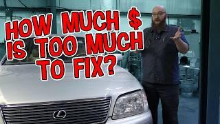 Why would someone spend THOUSANDS to fix this 1998 Lexus LS400? Is it WORTH it?