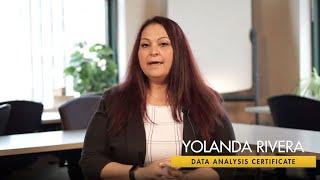 Yolanda Rivera – Data Analysis Certificate | UWM School of Continuing Education