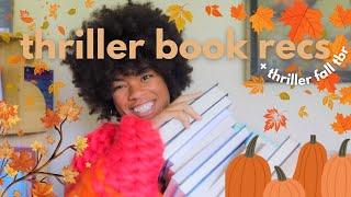 thriller books to read this fall + my fall thriller tbr 