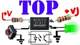 TOP 5 Circuitos Electronicos OPTO Transistor