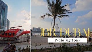 [4K] Dubai JBR Walking Tour | Jumeirah beach residency