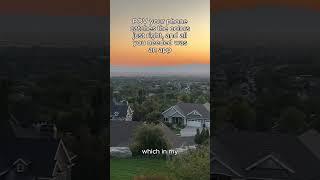 POV your phone catches the colors just right, and all you needed was an app