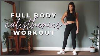 Full Body Calisthenics Workout - Intermediate Level - At Home - No Equipment