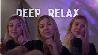 ASMR deep relax with me - ruhige Lieblingstrigger für Entspannung (brushing, tapping, scratching) 