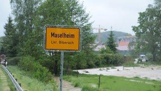 Maselheim – Eine Ortschaft wird überflutet – Unwetter im Landkreis Biberach