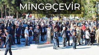 Mingəçevir Şəhidlər Xiyabanı 1 dəqiqəlik sükut 27.09.2021