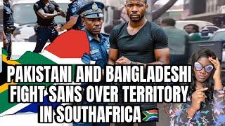 IMMIGRANTS F!GHT SANS OVER TERRITORY IN SOUTHAFRICA 