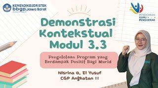 Demonstrasi Kontekstual Modul 3.3