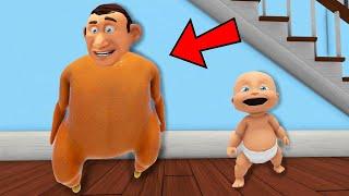 Baby Turns EVIL Daddy Into a CHICKEN!