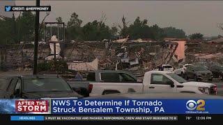 National Weather Service Investigating Possible Tornado In Bensalem Township, PA