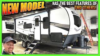 NEW MODEL Blends the Best of 2 Others! 2025 Rockwood Mini Lite 2214S ½ Ton Towable Travel Trailer