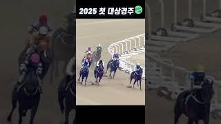 2025년 첫 대상경주 이변의 주인공! #shorts