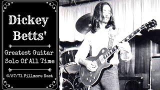 Dickey Betts' Greatest Guitar Solo of All Time