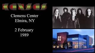 Kansas Live 1989 | Full Concert | 2 February | Clemens Center, Elmira, NY |