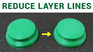 Five ways to reduce layer lines on your 3D prints - Adaptive layer height and more!