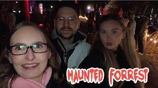 GOING THROUGH A HAUNTED FOREST