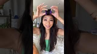 Trying Hair Rollers for the FIRST TIME!!! (Volume Hack) ‍  #shorts