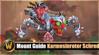 Mount Guide #446: [Karmesinroter Schredderpanzer]