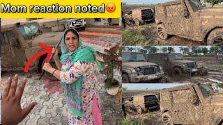 Montero से क्यों नहीं करी off-roading|Drag race in mud Vlog part 2|