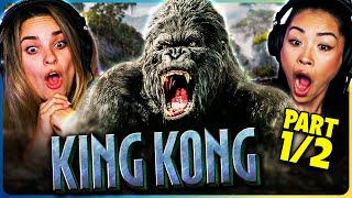 KING KONG Movie Reaction Part (1/2)! | First Time Watch! | Andy Serkis | Naomi Watts | Jack Black