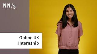 First Online UX Internship