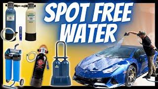 BEST BUDGET SPOT FREE HOME CAR WASH: Complete guide to Spot free water