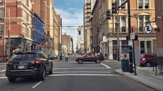 Driving Downtown - City Center - Cincinnati Ohio USA