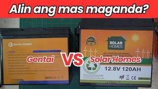 Gentai vs Solar Homes 12v LiFePO4 Battery