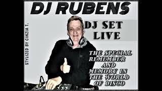 DJ RUBENS@THE SPECIAL REMEMBER OF MEMORY IN THE WORLD OF DISCO -DJ SET LIVE (Video by Cinzia T.)