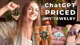 PRICING handmade jewelry with ChatGPT?? Are you under pricing? How to price jewelry