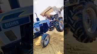 Eicher 551 . बच गया  #farming #viral #farmer #tractor #tractorlovers