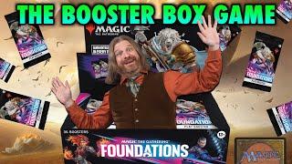 Let's Play The Booster Box Game For Magic: The Gathering Foundations!