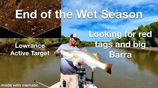 End Of the Wet Season, Looking for red tags and Big Barra