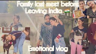 Mayke to Sasural before leaving India || emotional video ||jammu to kurukshetra @makeoversbynishi