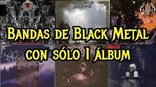 10 Increíbles bandas de Black Metal con 1 álbum en su discografía | Joyas de lanzamientos