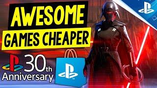 Tons of GREAT PSN 30th Anniversary Sale Game Deals to Buy! Awesome PS5/PS4 Games WAY CHEAPER!