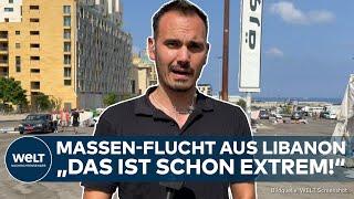 KRIEG IN NAHOST: Israel kämpft weiter gegen Hisbollah! Massen-Flucht aus dem Libanon!