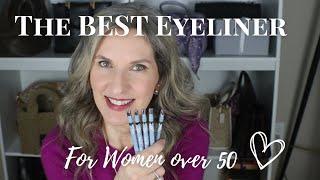 THE BEST EYELINER FOR WOMEN OVER 50| NO MORE STRUGGLES