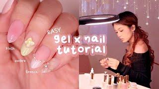 How to Do Gel-X Nails Like a PRO  (nail extensions + beginner nail art)