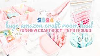 Huge Amazon Craft Room Haul! | New Items I Found for My Craft Room on Amazon