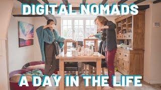 A Day In The Life Of A Digital Nomad Couple | Our England Routine