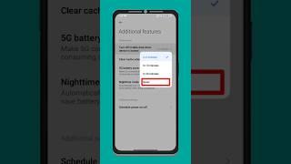 How to off mobile data when device is locked | Battery hidden setting in poco #shorts