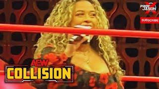 JOJO OFFERMAN JOINS AEW AS RING ANNOUNCER ON COLLISION!