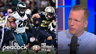 Saquon Barkley-led Eagles surge to knock off New Orleans Saints | Pro Football Talk | NFL on NBC