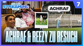 REEZY UND ACHRAF ZU BESUCH! Fussball Challenge️️ + Talks über Erfolg, Songs, Werdegang & mehr!